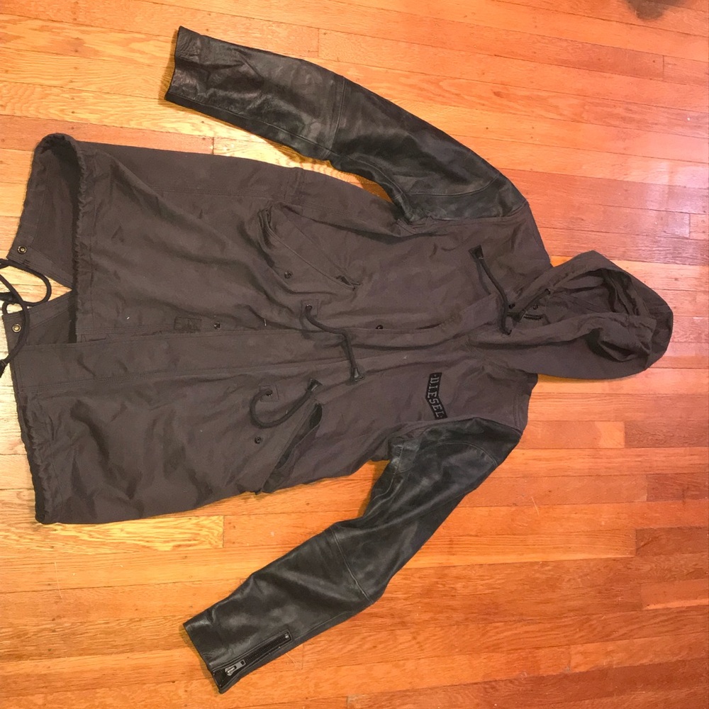 Hooded TrenchCoat (DIESEL MEN’S)